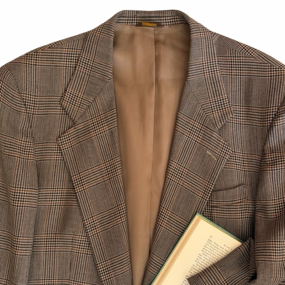 Vintage Pierre Balmain | Oversized Glenn Plaid Blazer - Picture 4 of 15